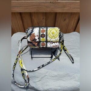 Vera Bradley All in One Crossbody Cocoa Moss